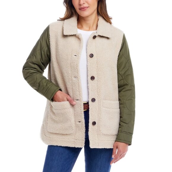 Weatherproof Vintage Ladies' Quilted Mixed Media Jacket NWT - Picture 3 of 4